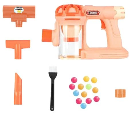 Nankoyal Spielzeugstaubsauger, Kinderstaubsauger,Staubsaugerspielzeug für Kleinkinder - Vakuum-Spielzeugset für Kleinkinder, Vakuum-Sets für Kinder ab 3 Jahren, Vakuum-Rollenspiel-Haushaltsspielzeug