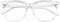 GQUEEN Hornbrille Brille Ohne Stärke Fake Brille Nerdbrille Damen Herren Großer Rahmen UV400,PE1