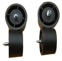 Base de four à micro-ondes universelle, 4 pièces, tapis de pied en plastique de remplacement avec Style de Fixation à vis for accessoires de four à micro-ondes Mi-de-a