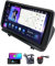Radio para coche HTXPSM Android 13 para Renault Clio 3 2005-2014 - Carplay Android Auto - Radio FM AM RDS con pantalla táctil de 9 pulgadas con DSP/4G WiFi/controles en el volante/cámara de respald