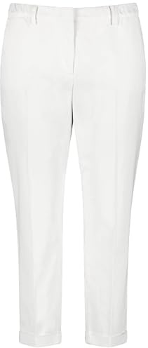 Samoon Damen 7/8 Hose aus Baumwoll-Stretch Greta unifarben 7/8 Länge