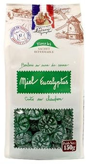 Lucien Georgelin Bonbon au miel et à l'eucalyptus 150g | Sachet