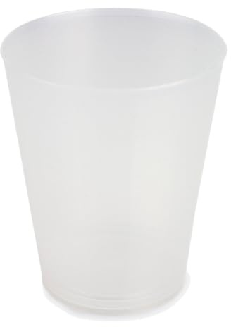 Traineando Pack de Vasos Anchos para Cubatas de Plástico Reutilizable - 480 ml - Transparente y Resistente - Vasos Irrompibles y Reciclables para Fiestas, Eventos y Celebraciones (200 VASOS)