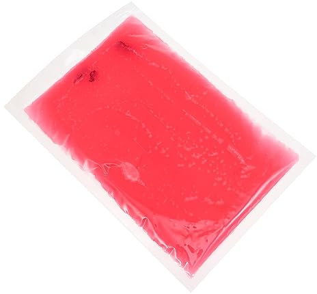 Nagelkunst und Ätherischem Öl Handwachs 240g aus Pflanzenwachs | 1 Stück, für Schönheitssalon und Zuhause, Rot, Leicht, Praktisch, zu Platzieren, Einfach zu Lagern Zufällige Farbe