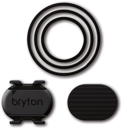 Bryton Magnet-free Smart Cycling Cadence Sensor with Dual ANT+/BLE Bluetooth Technology for Wireless Data on your Bike Computer and Smartphone