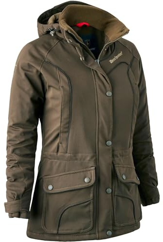 Deerhunter Lady Mary Jacket - Art Green C48 Green - Hunting jacket insulated weatherproof for Men