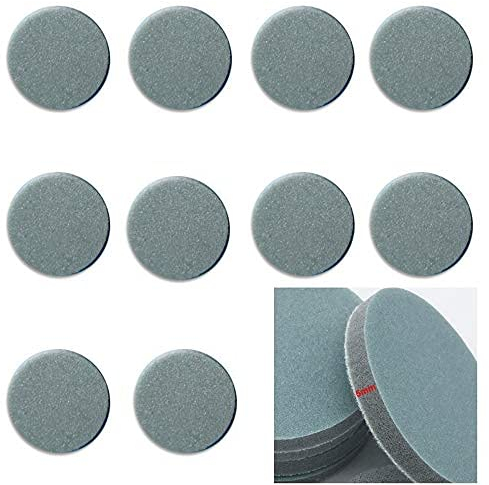 Schleifteller Schleifpapier 25mm für Dremel K 60 80 120 150 180 240 320 400 500 600 800 900 (10x Schleifpapier K500 Schaumstoff 5mm)
