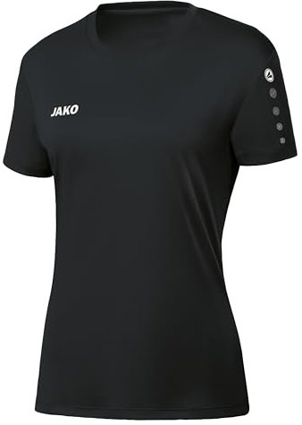 JAKO Damen Trikot Team Damen (Kurzarm), Schwarz, 34