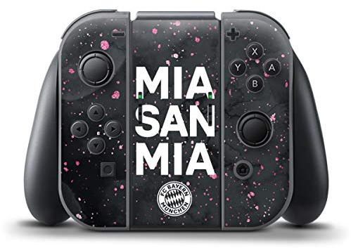 Skin kompatibel mit Nintendo Switch Controller Folie Sticker Mia San Mia Girl Style FC Bayern München