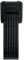 ABUS Bordo Granit XPlus 6500/85 L-förmig Schloss, Schwarz, Sicherheitsschloss, Fahrradschloss, Fahrrad Sicherung