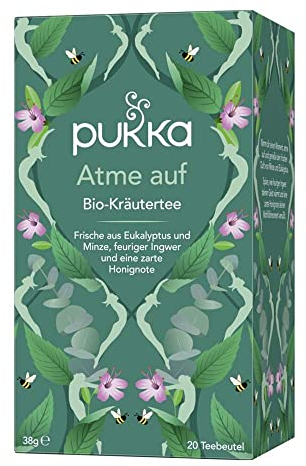 PUKKA Atme Auf-Tee, 20 Beutel, 38g (1er Pack)