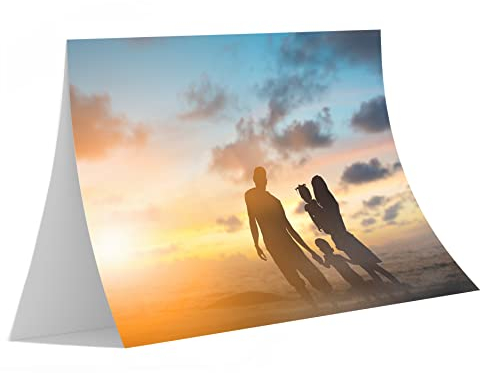 Panorama Fotogeschenke mit Eigenem Foto auf Papier 70x50 cm - Poster Bild - Foto Wandbild auf 250gr Papier - Originelles Geschenk