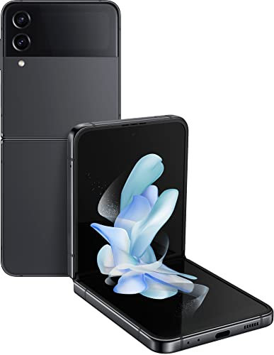 SAMSUNG Galaxy Z Flip4 5G 128GB 8GB RAM sbloccata in fabbrica (solo gsm | Senza CDMA - non compatibile con Verizon/Sprint) - Nero (Ricondizionato)