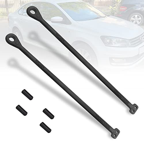 GZjiyu 2 Satz Tankdeckel Halteband, Plastik Tankdeckel GummibandTankdeckel Halteband für Volkswagen, BMW, Benz, Bora, Passat B5 Andere Automarken (13cm)