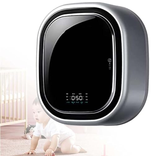 Lavadora De Pared, Lavadora Totalmente Automática, Mini Lavadora Para Ropa Infantil, Lavado a Alta Temperatura, Baño, Cocina