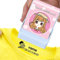 Stempel Kinder Personalisierter Kiddo Stempel Namensstempel Textil Space kleine geschenke für Kindergarten Benutzerdefinierter Namensstempel(grün) (Mädchensiegel)