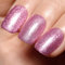Imtiti Smalto per unghie rosa glitterato, 15ml Colore rosa UV/LED Soak Off Gel Polish Salone fai da te Nail Art Design Manicure Gel 1Pz.