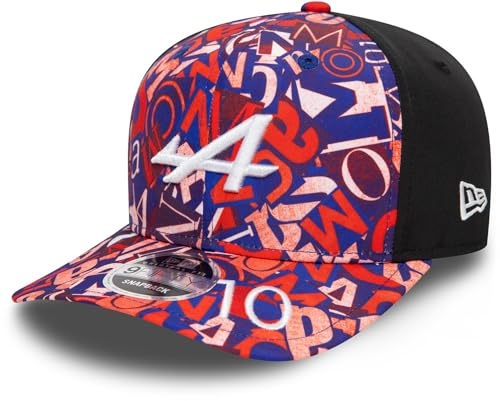 New Era Alpine F1 9Fifty Monaco GP Snapback Cap, Pierre Gasly - XMT/Schwarz, S/M