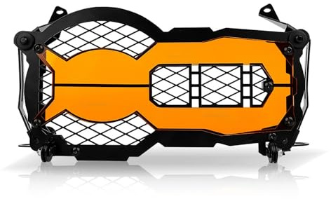 MHYSA kompatibel mit Motorrad Scheinwerfergitter Scheinwerfer Schutz Grille Abdeckung für BMW R1200GS LC R1200GS Adventure 2014-2022,Type-B