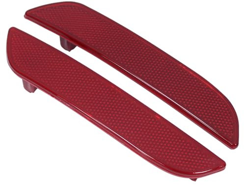 Rückstrahler Rückleuchte Reflektor Rücklicht Abdeckung Stoßstange Heckstoßstange Verkleidung Stoßfänger rot hinten links und rechts für Clio 4 Grandtour Clio IV 2012 2013 2014 2015 2016 2017 2018