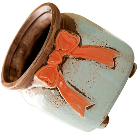 SEWOART Vaso per Fiori Succulenti in Ceramica Piccolo Portafiori per Casa Ufficio Finestra Adatto per Coltivare Succulenti E Piante Contenitore per Piante Succulente