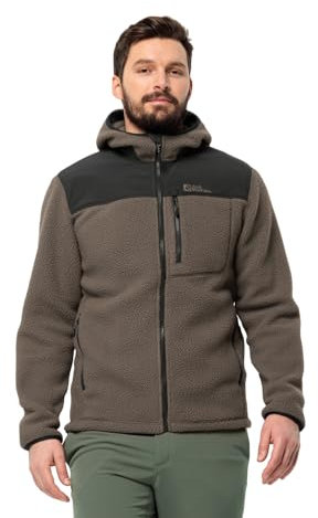 Jack Wolfskin KAMMWEG PILE FZ M cold coffee, 2XL