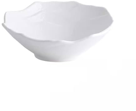 Bols pour la Cuisine Bol à Salade à Bouche inclinée, Grand hôtel créatif, Vaisselle de Luxe légère, Assiette en céramique, Grand Bol à légumes et Fruits Saladier(S)