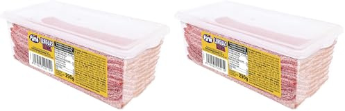 Fini Lenguas Fresa - Tarro de 290 gr (Paquete de 2)