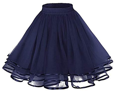 MOVAWAKY Jupes Femme,Ballet Tutu/Jupon Tulle Jupe Tutu Rose Adulte Deguisement Noel Femme Jupe Tulle Longue Rose Vetement Fluo pour S'Habiller FêTe Les Costumes Danse