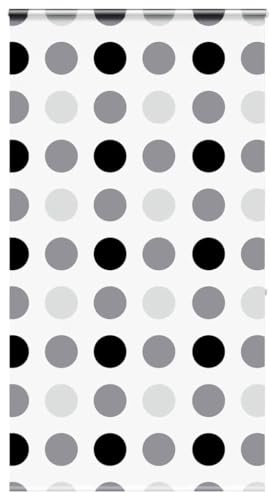 Rantry Duschrollo mit Kassette, 120 x 240 cm, Breite Stoff, Verdunkelungsrollo, Vorhang für Tageslicht, Innenrollo, Verdunkelungsvorhänge, Verdunkelungsvorhänge, Modell 4014959