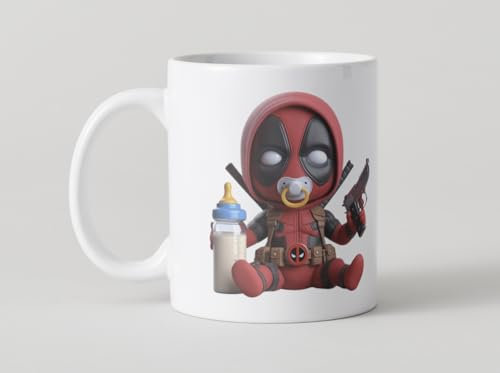 Genérico TAZA SUPER HEROES (Dead-Pool)