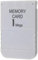 CHILDMORY 1MB Carte mémoire pour PS1 Console pour 1 Mega Blanc Carte mémoire