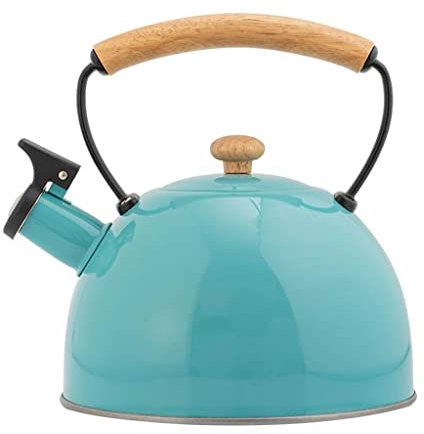Candy Color Whistle Kettle Stainless Steel Gas Stove Kettle 2.8L Whistle Teapot Kitchen Appliances