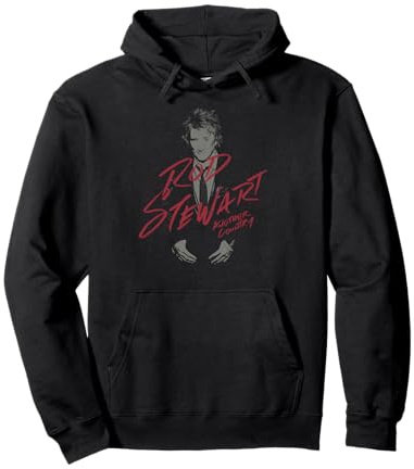Offizielles Rod Stewart Another Country Album Cover Band Pullover Hoodie