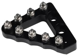 Cale Pied Moto Pour Beta RR RRS 200 250 300 390 430 450 480 500 XTRAINER RR350 Pédale De Frein Arrière De Moto(Le noir)