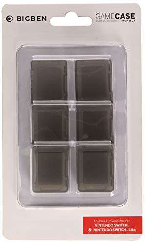 Nintendo Switch - Game Card Case Set (6 Stück. Schwarz)