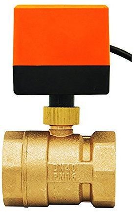 AC220V AC24V DC12V 2 Wege Motorventil Motorkugelventil DN15 DN20 DN25 DN32 DN40 DN50 (AC220V 1-1/2 zoll)