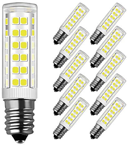 MENTA LED Lampe E14, 7W Ersatz für 60W Halogen Lampen Kaltweiß 6000K, E14 LED Birnen 450lm AC220-240V, Globaler 360° Abstrahlwinkel, 10er Pack