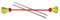 Acrobat Eureka JABDS_G_Orange/Yellow/Pink Set Baton du Diable Flower + Baguettes