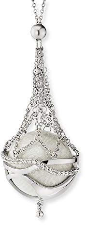 Engelsrufer Damen-Ketten mit Anhänger & Anhänger 925 Sterlingsilber zirkonia ERN-20-PARADISE-M-ZI