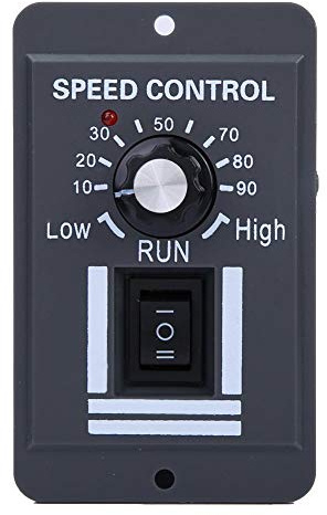 Controlador de Velocidad del Motor, DC 12-60V 40A PWM Cepillo Controlador de Velocidad del Motor Regulador Ajustable del Motor Interruptor Reversible