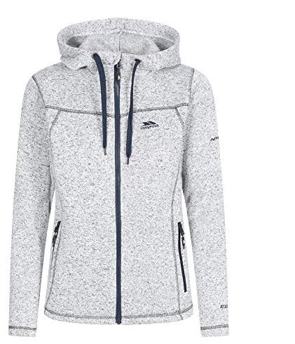 Trespass Damen Fleecejacke Odelia (M) (Natur/Marineblau meliert)
