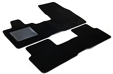 MDM SP-7580 Fußmatten Velours Autoteppich passend für BMW i3 11.2013>07.2022