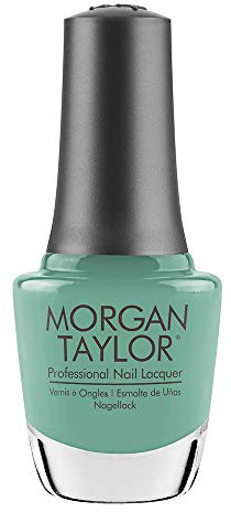 Morgan Taylor Sea Foam Green Nail Polish Lacquer: Lost In Paradise, 0.5 oz