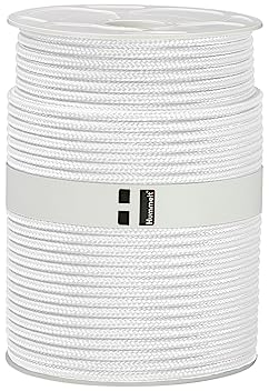 Hummelt Rope Flechtleine Polypropylenseil 6mm 100m weiß auf Rolle