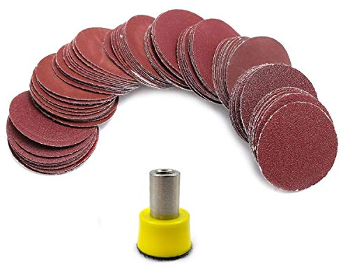 25mm Stützteller + 100 Schleifscheiben Schleifteller Kletteller passend für Proxxon LWB/E, LHW/E A, WP/E, WP/A, WPE, WPA