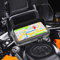 Soporte Móvil para Moto con Enganche Rápido, Cargador 2.1A, Funda Impermeable con Visera - Compatible con Smartphones hasta 7.5