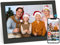 [Die Letzte Ausgabe] 10,1 Zoll WiFi Digitaler Bilderrahmen mit 16GB Karte, Elektronischer Bilderrahmen mit IPS Touch Screen, Auto-Rotate, Instant Photo und Video Sharing via Frameo App(Schwarz)