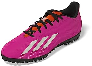 adidas Unisex - Adulto X Speedportal.4 Turf Boots, team shock pink 2/Cloud white/core black, 43 1/3 EU