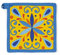 Excelsa Puebla Topflappen, 20 x 20 cm, Futter 100% Baumwolle, Füllung aus Polyester